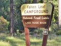 Fallen Leaf Campground Lake Tahoe