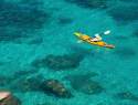 kayaker on Lake Tahoe