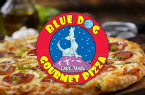 logo blue dog pizza