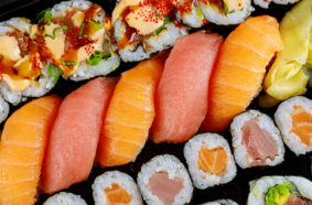 photo of sushi